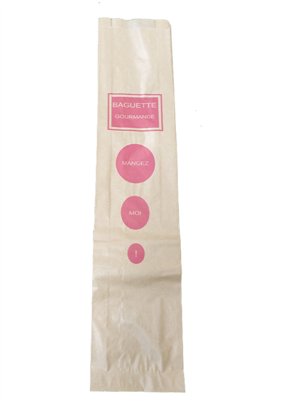 SAC BAGUETTE KRAFT BRUN 120*40*560 /1000
