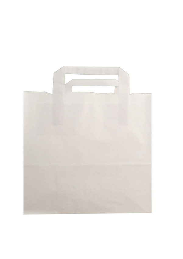 SAC KRAFT BLANC 75g 26X14X32 /250