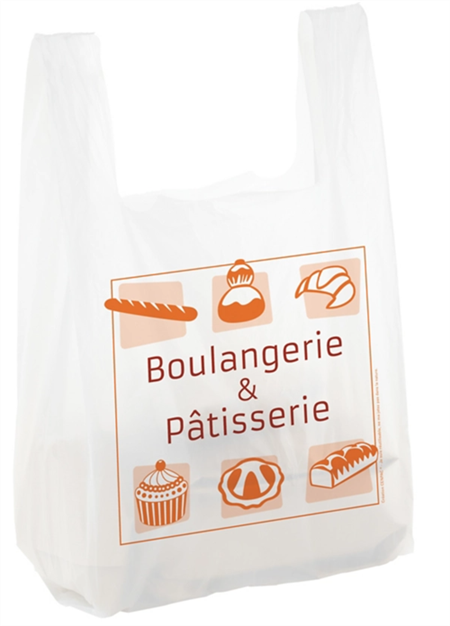 SAC BRET 30X50X14   BLANC CTS DE 500
