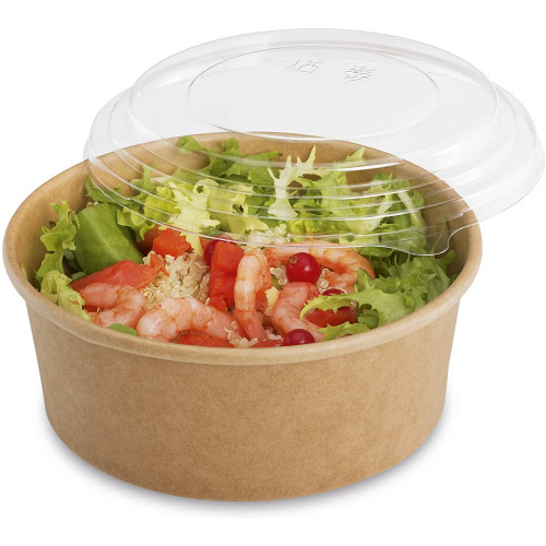 BOITE RONDE  1000ML + COUV PLASTIC CTS DE 600