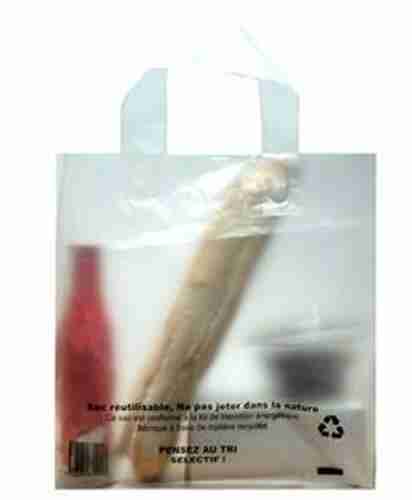 SAC 26X20X26/500 ANSE PLATE  "EFFET CALQUE (CTS 500)