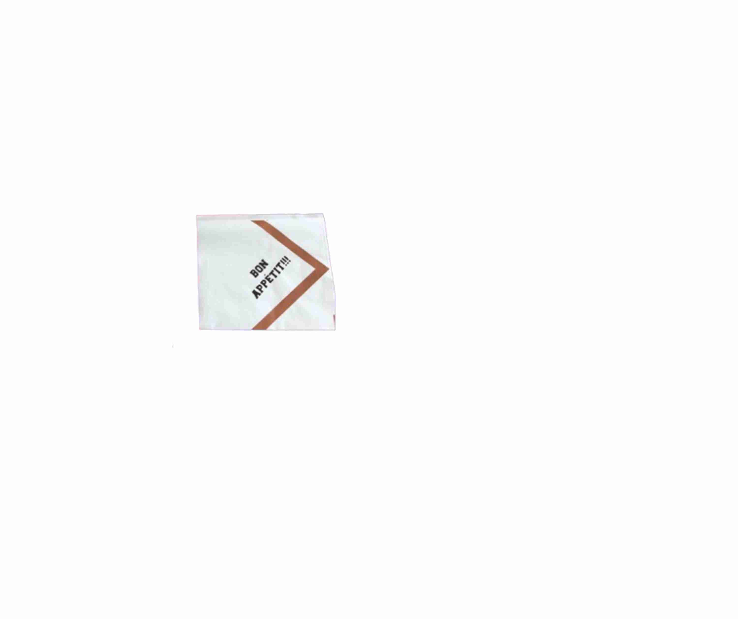 SAC HAMBURGER 20X21.5 BLANC ( cts de 1000)