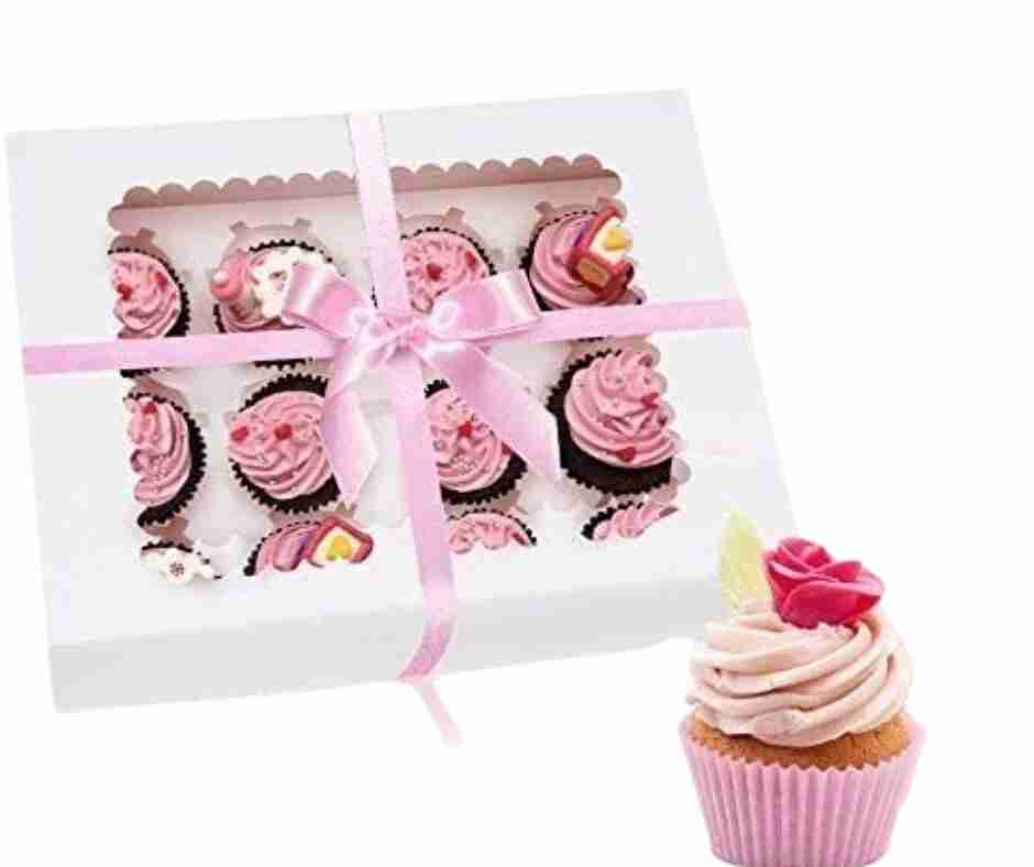 BOITE CUP CAKE 325X250X50 N°12 ( PQT DE 50 )