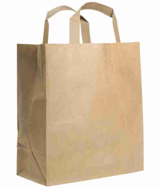 SAC KRAFT BRUN P. PLATE 45X48X17 /150