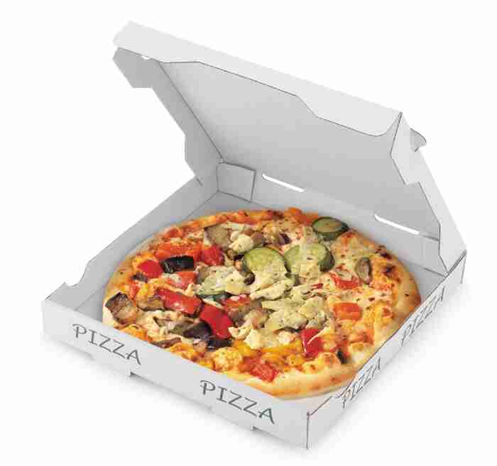 BOITE PIZZA OLIVE 29X29X3.5 /100 - 638505