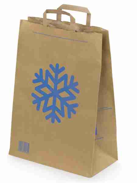 SAC KRAFT BRUN SURGELES / 175 SACS