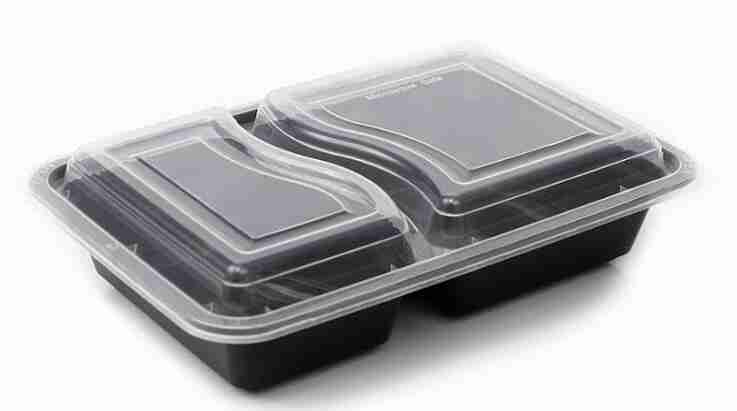BOITE RECT PP  232OZ (900 ml) CTS  DE 150 )