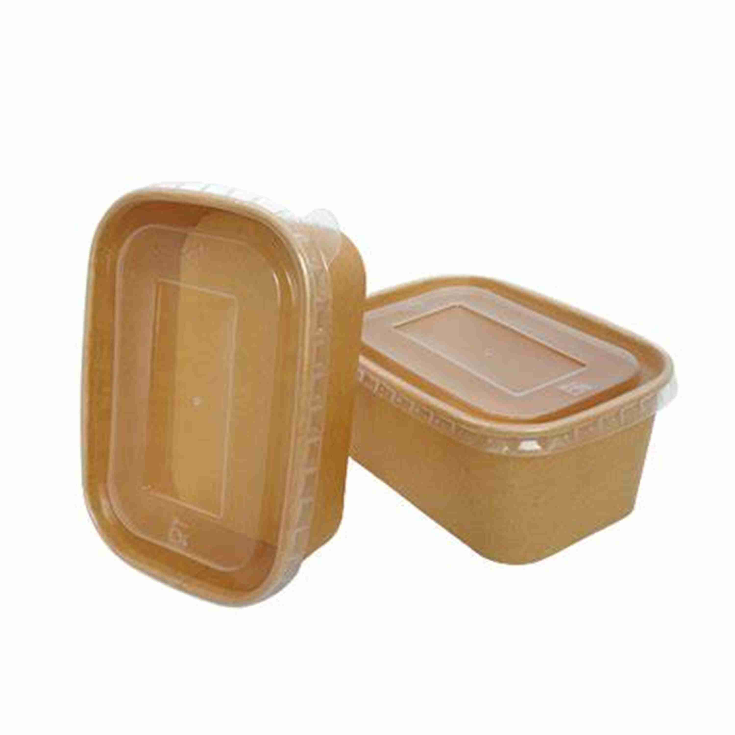 BOITE RECT K 1100ML + COUV PLASTIC cts de 300